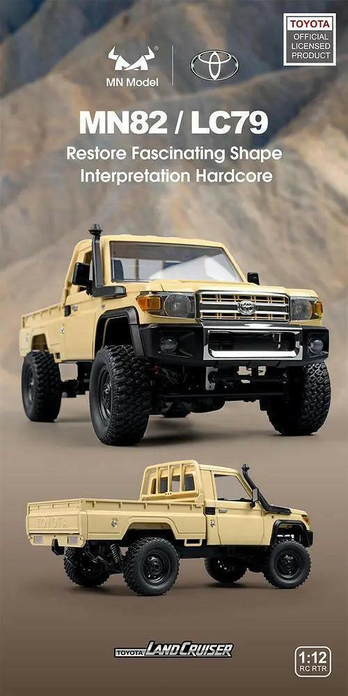 MNRC MN82 RTR 1/12 2.4G 4WD RC Car TOYOTA Land Cruiser LC79 Rock Crawler | India.