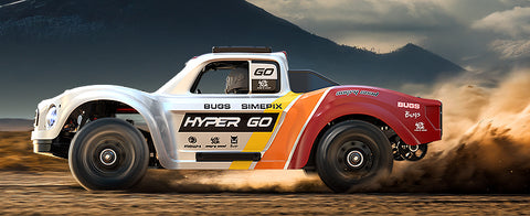 MJX Hyper Go 14211 1/14 Brushless Short Course RC Truck -70km/h, CNC Alloy | India