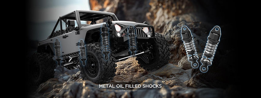 MJX Hyper Go H12Y 1:12 Brushless RC 4WD Crawler | India