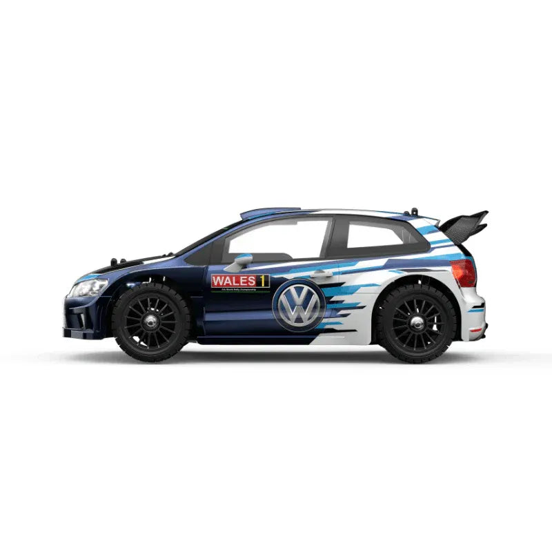 MJX Hyper Go 7304 RC Car 1/7 Volkswagen Polo R WRC RC Rally Car 4S Brushless 60km/H Official Licensed | India