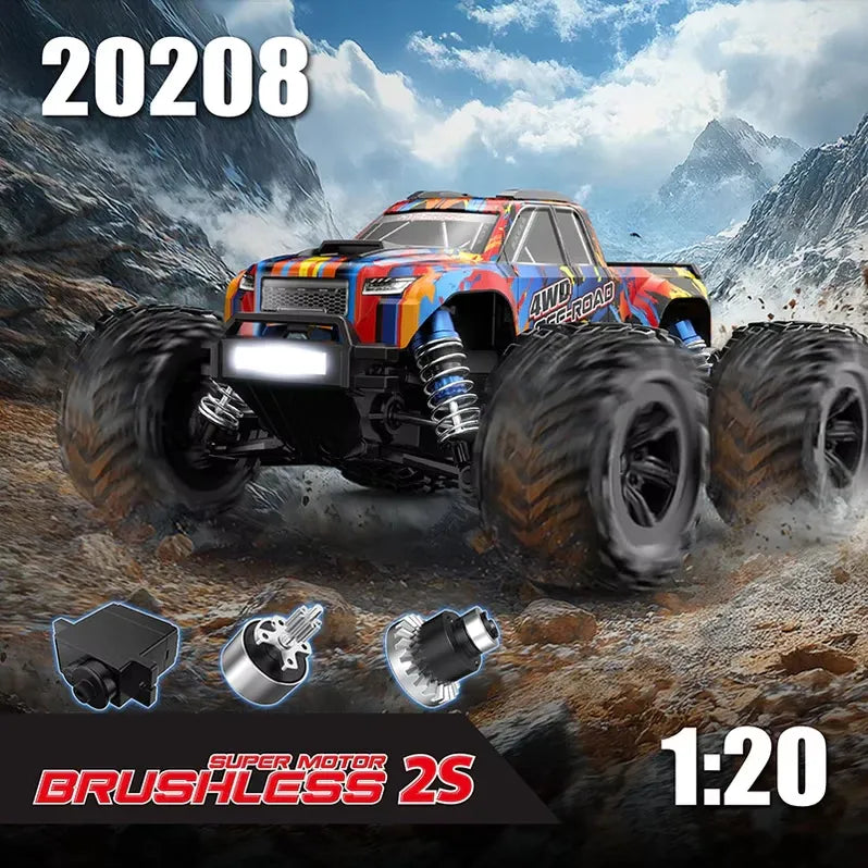 MJX Hyper Go 20208 1/20 Scale 4WD Brushless RC Off-Road Speed Car | India
