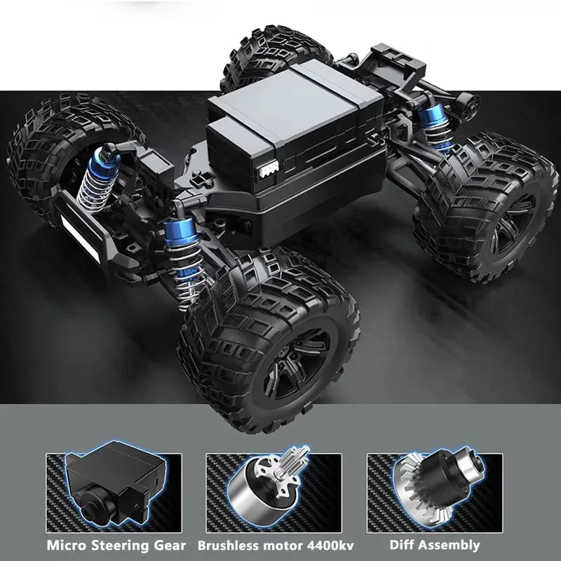 MJX Hyper Go 20208 1/20 Scale 4WD Brushless RC Off-Road Speed Car | India