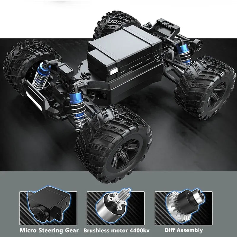 MJX Hyper Go 20208 1/20 Scale 4WD Brushless RC Off-Road Speed Car | India
