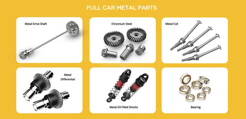 MJX Hyper Go 14207 1/14 Scale Brushless RC Car India – High Speed 4WD Off-Road Truck with 2 Shells | India