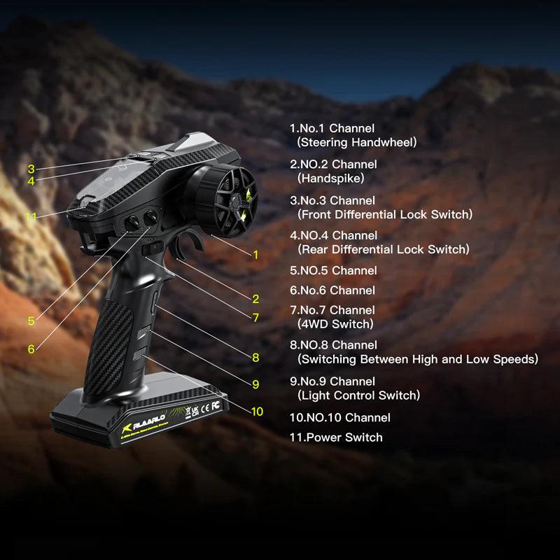 Rlaarlo MK-07 1/7 Scale 4WD Brushless RC Crawler | India.
