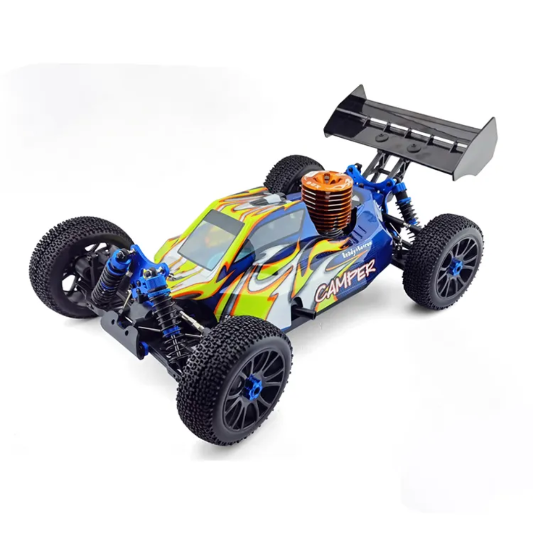 HSP 94970 1/8 2.4G Nitro Powered RC Car 4WD Off-road Remote Control Buggy With 26CXP Engine India