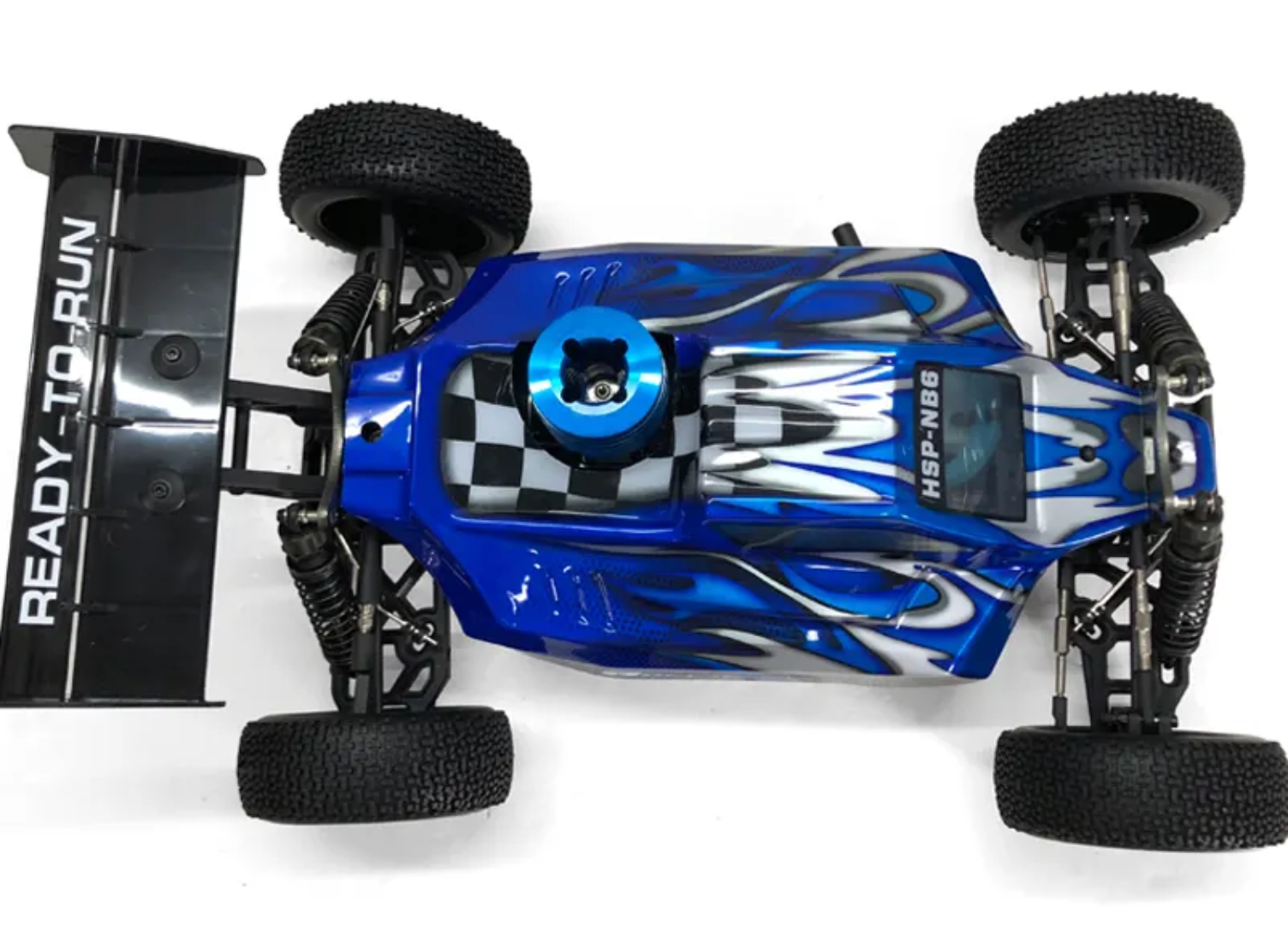 HSP 94970 1/8 2.4G Nitro Powered RC Car 4WD Off-road Remote Control Buggy With 26CXP Engine India