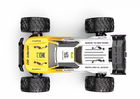 MJX Hyper Go 14207 1/14 Scale Brushless RC Car India – High Speed 4WD Off-Road Truck with 2 Shells | India